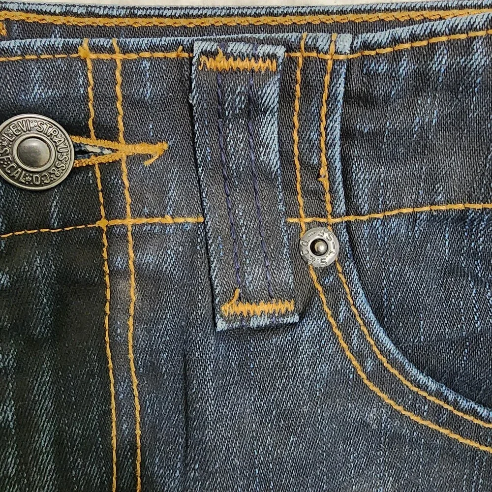 Levis 525 Noveau Downtowner Boot Cut Jeans 6 Mis Stretch Denim Hong Kong #1978